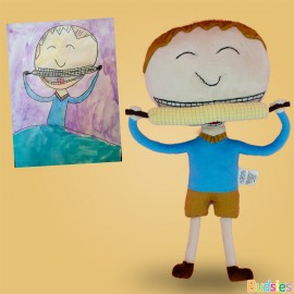 corn custom plush gift of a boy