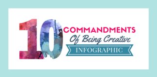 being creative infographic