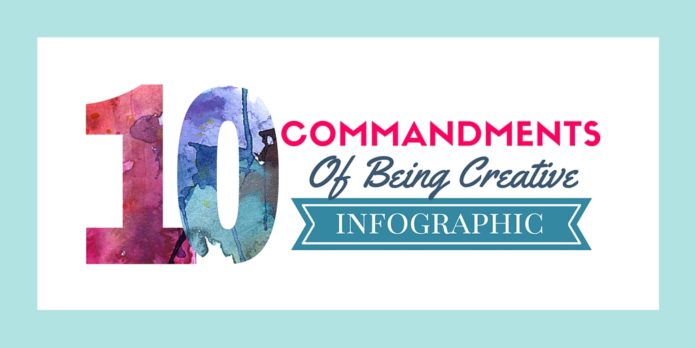 being creative infographic