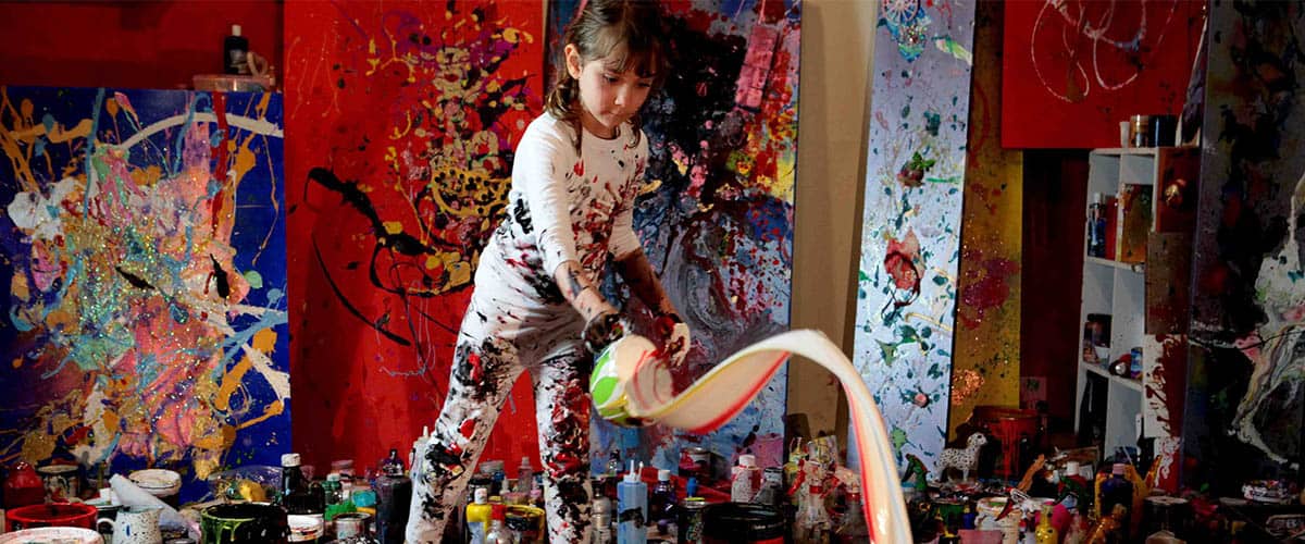 child painting creativity styles