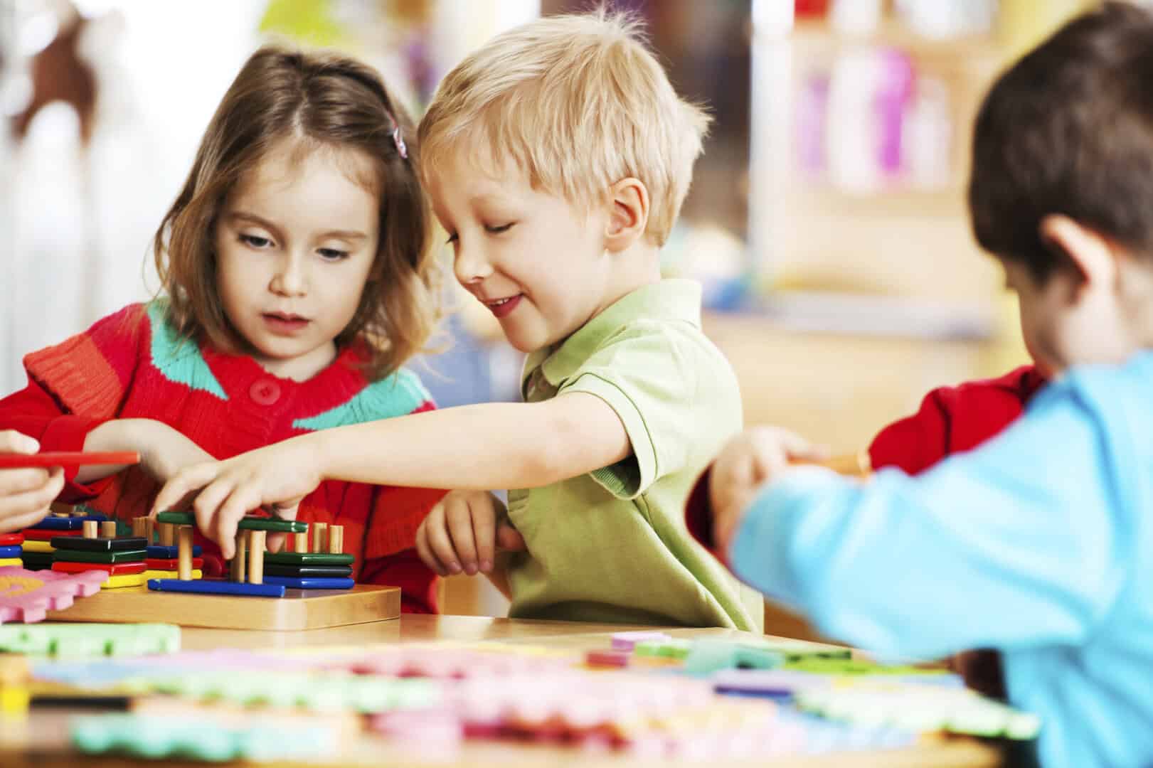 kids playing together