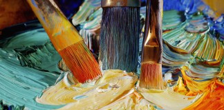 art therapy paint brushes