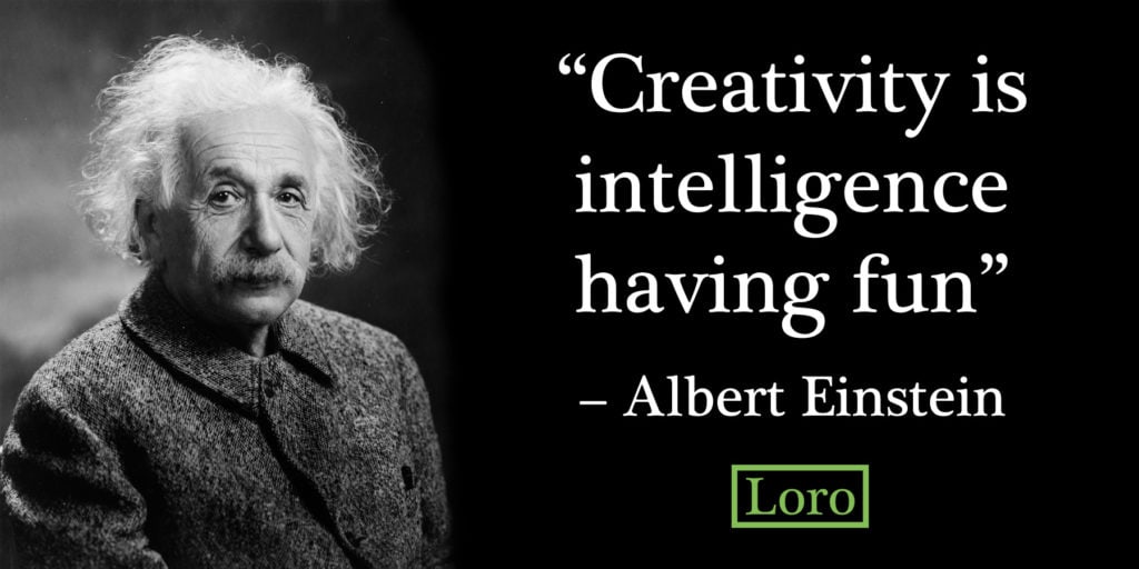 Einstein on creativity