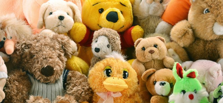 clean stuffed animals