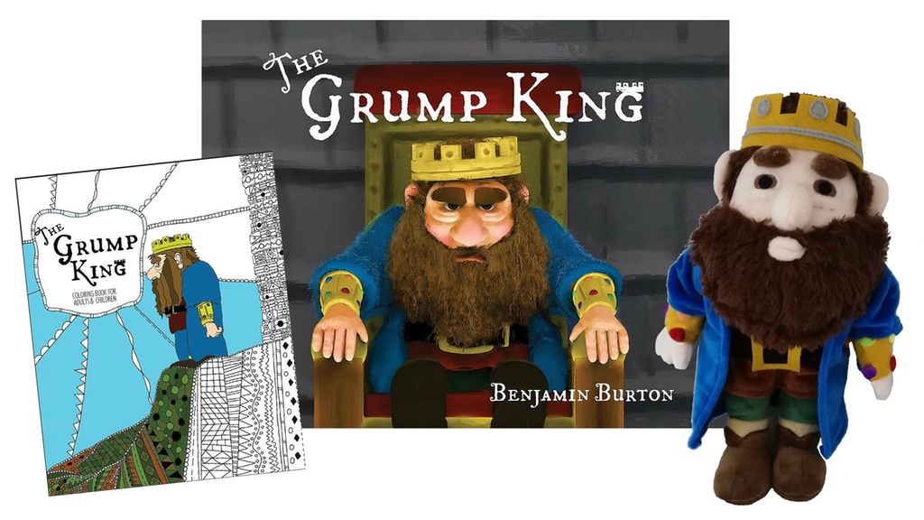 the grump king plush 