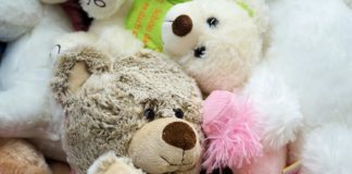 giant teddy bear
