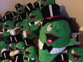 custom made corporate mascots fish
