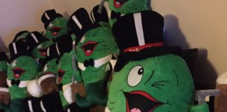 custom made corporate mascots fish