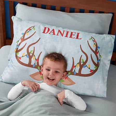 personalized christmas gifts for kids pillowcases