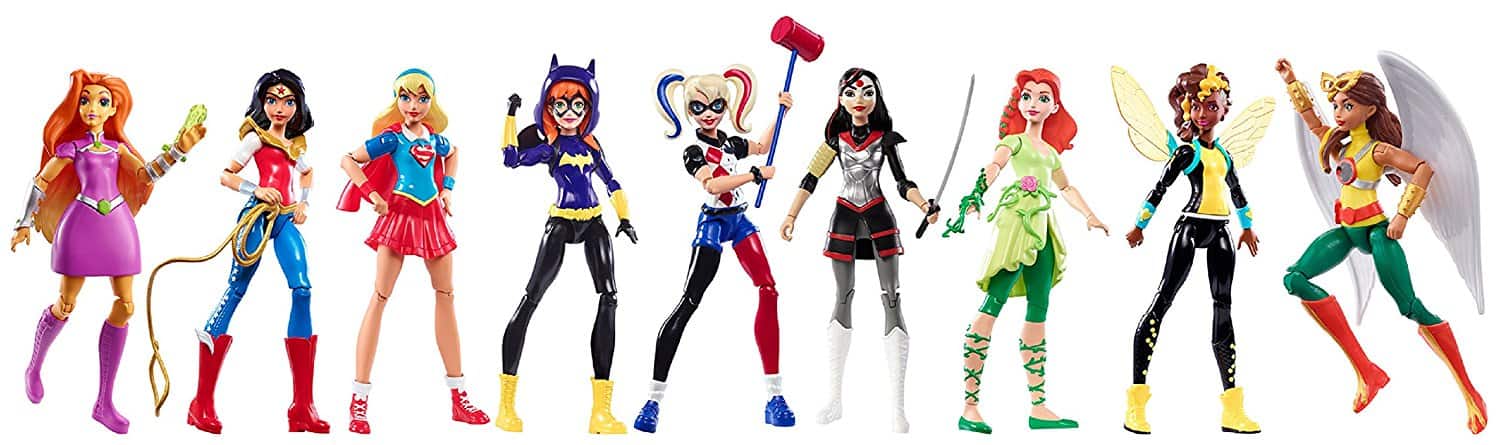 dc superhero girl geeky stocking stuffers for children