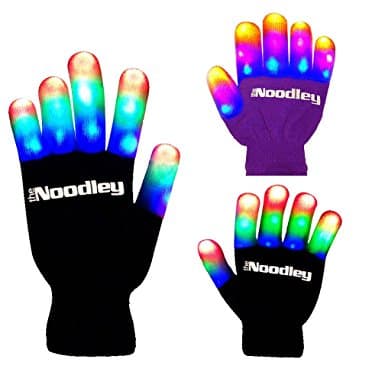 finger light up glove geeky stocking stuffers for children