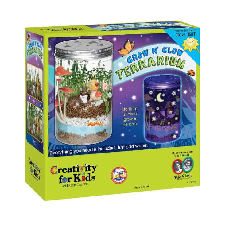 glow terrarium geeky stocking stuffers for children