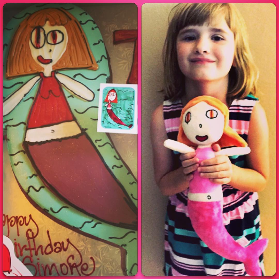 Kids love mermaid stuffed animals | Budsies Custom Gifts Blog