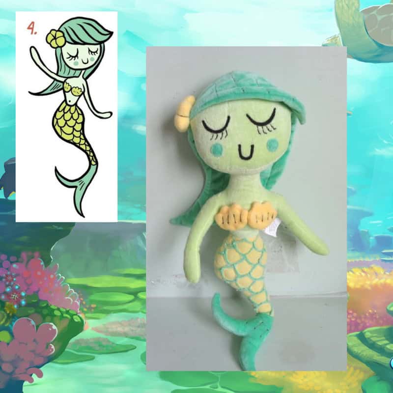 Custom Mermaid Plushie