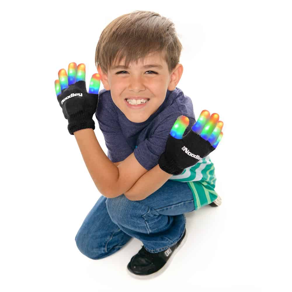 stocking stuffers The Noodley light up gloves