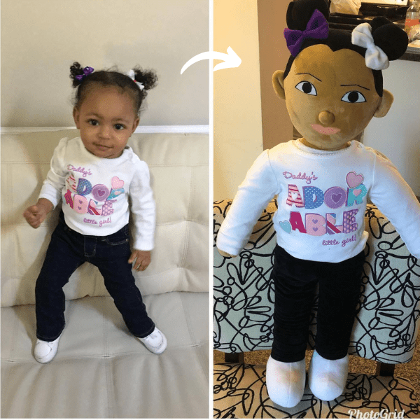 Dolls made to look like your shop child