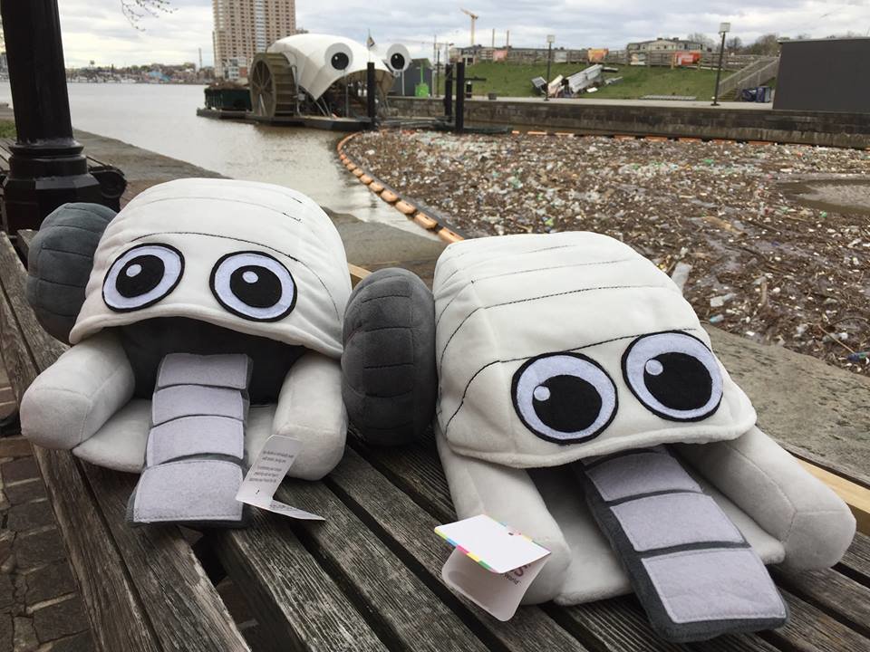 trash truck stuffed animal