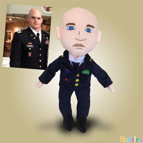 Custom Military Dolls Huggable Plush of Your Deployed Hero