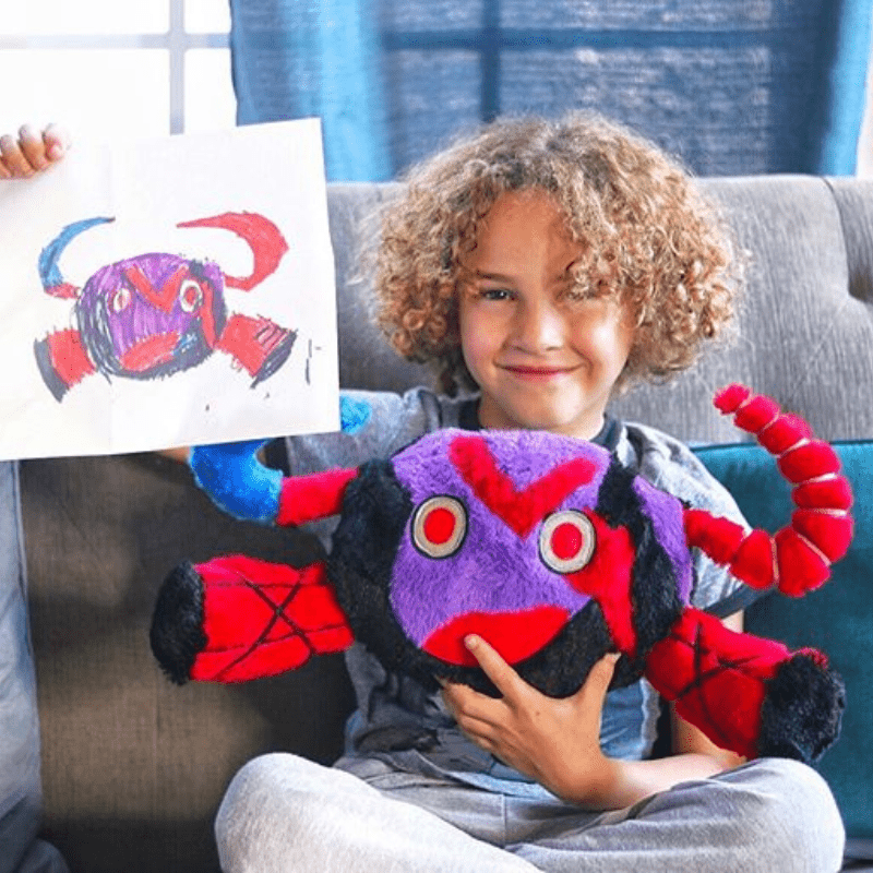 kids' Drawings Stuffed Animals