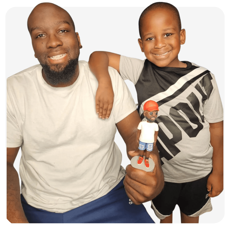 custom bobbleheads and figurines for Father's Day