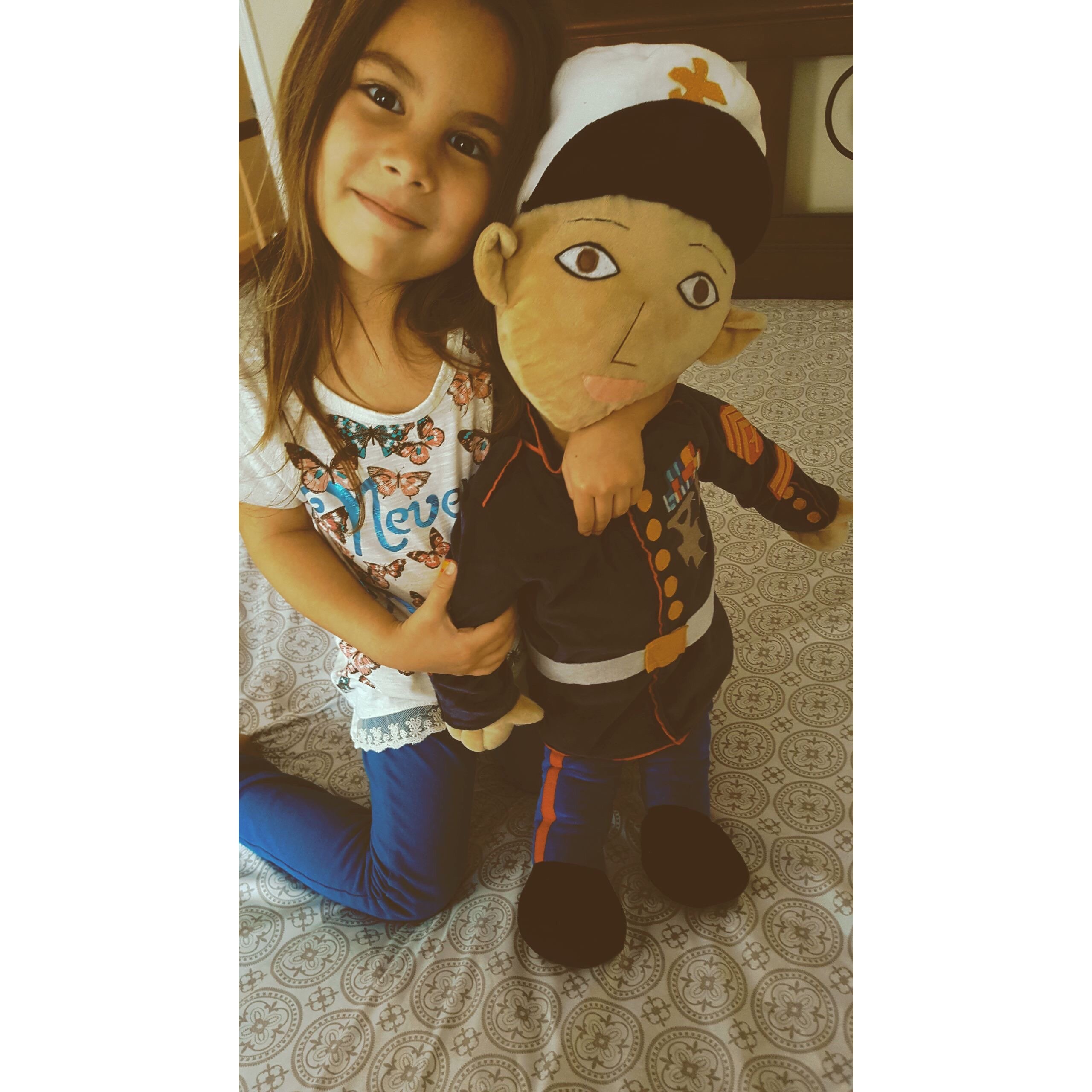 Custom Military Dolls Huggable Plush of Your Deployed Hero