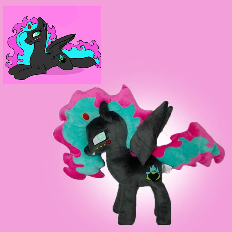my little pony plushies mlp oc budsies