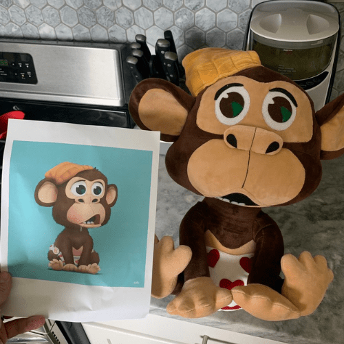 NFT Budsies Custom Stuffed Animal 