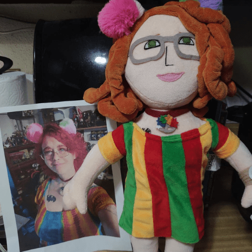 career plush doll