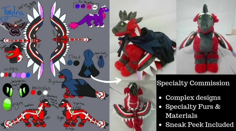 commission custom plush