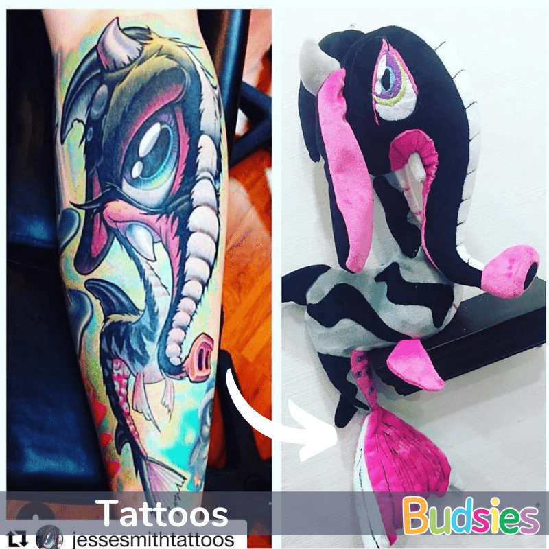 make drawing into stuffed animal